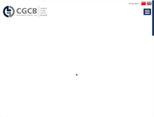 Tablet Screenshot of cgcb.nl